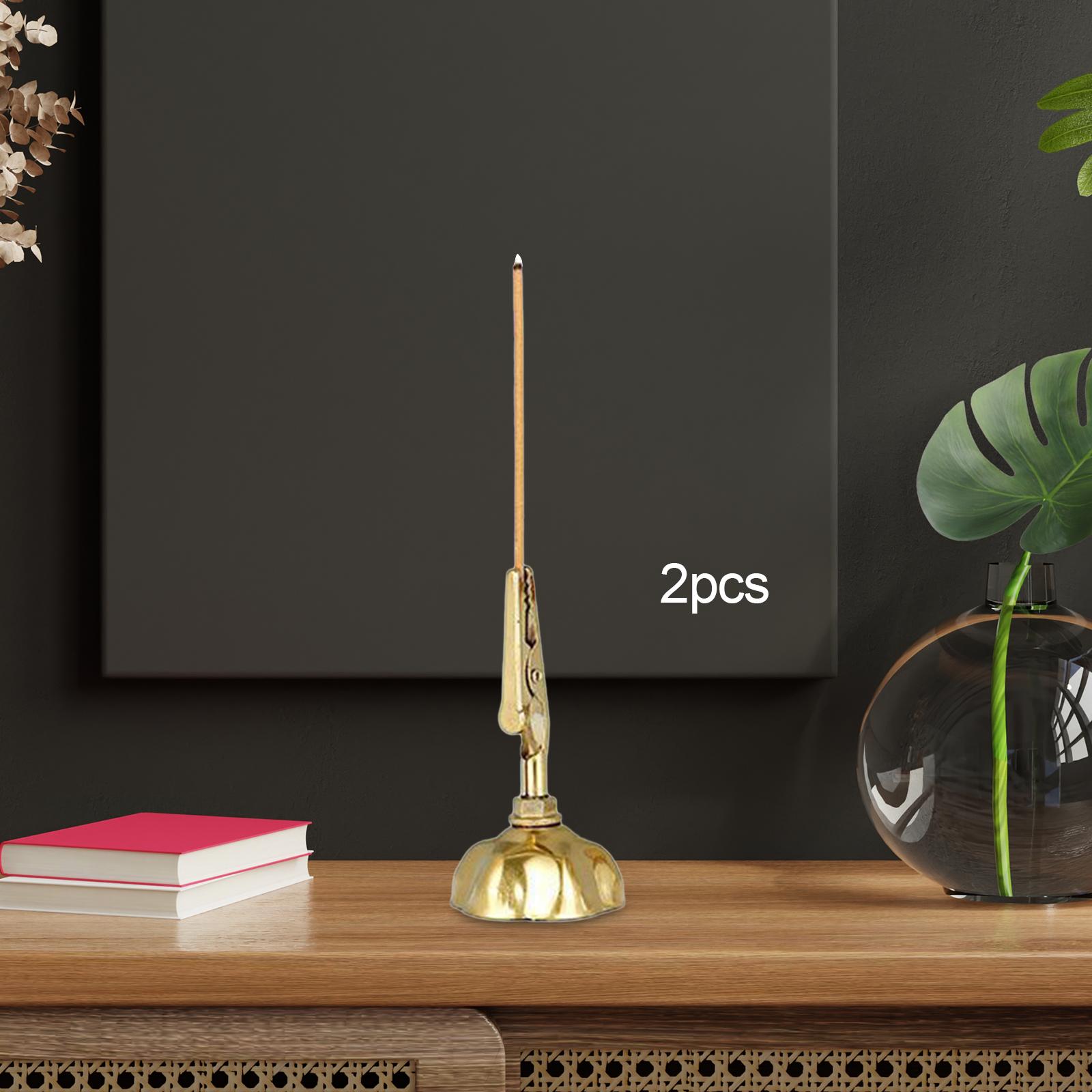 Home Fragrance Usa - Alloy Incense Holder Clip for Sticks