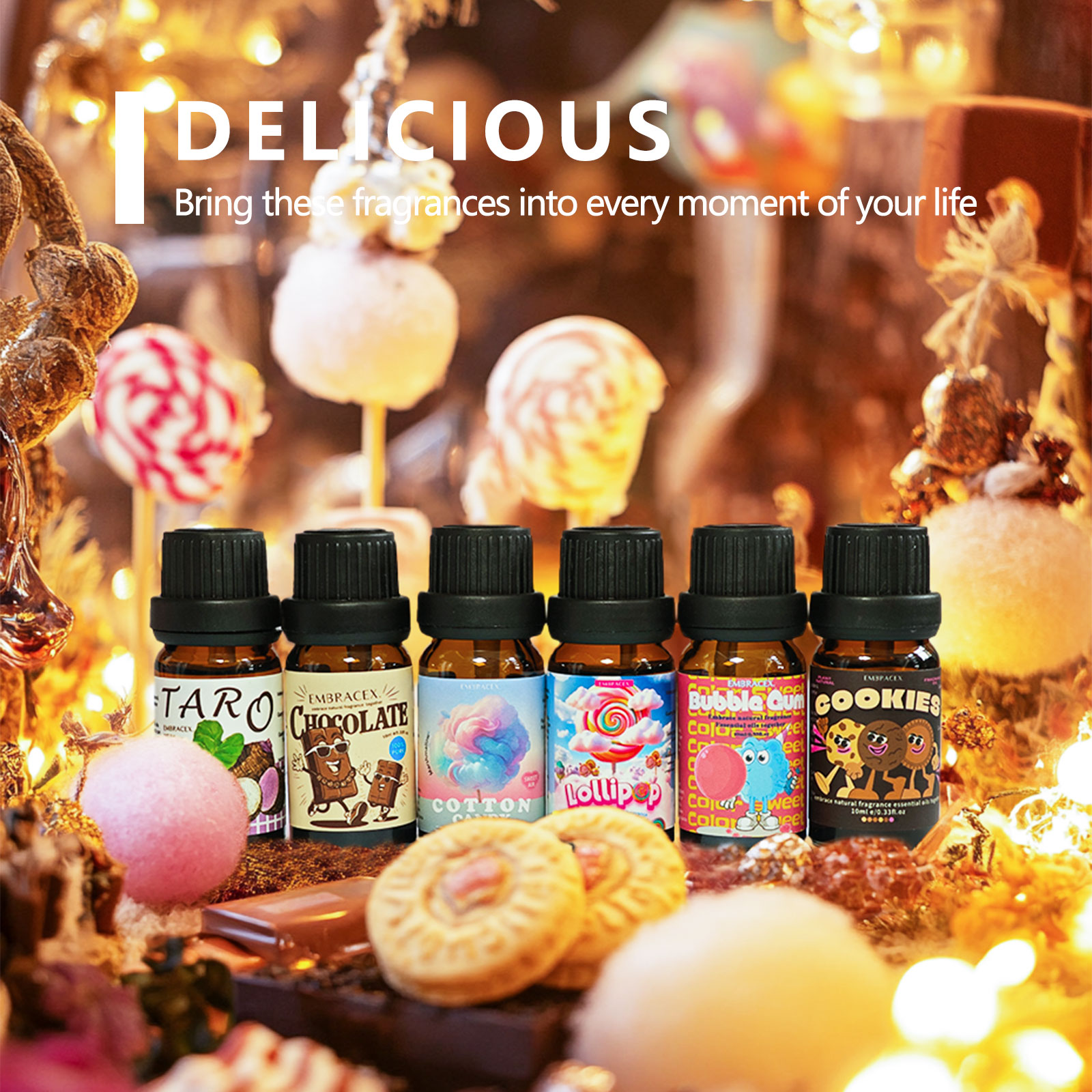 6PC/1Set Delicious Fragrance O - Home Fragrance Usa ulasan dan harga