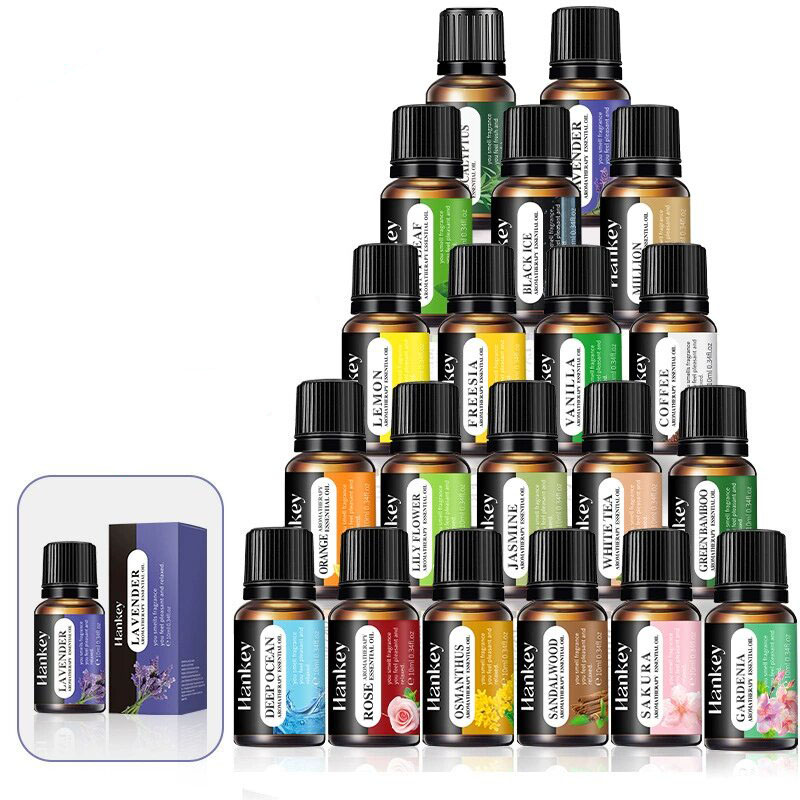 20 Flavors 10ml Essential Oils - Home Fragrance Oud ulasan dan harga
