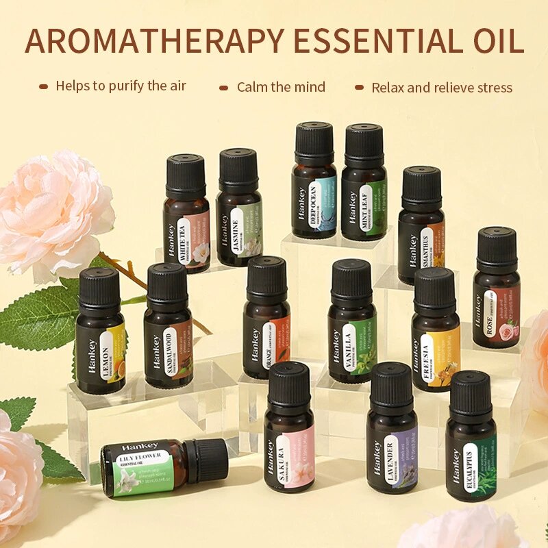 20 Flavors 10ml Essential Oils - Home Fragrance Oud ulasan dan harga